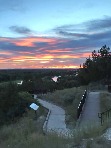 20-again-a-beautiful-sunset-at-cress-creek-showing-the-paved-trail-that-leads-to-the-creek